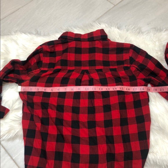 Madewell Flannel Front Tie Buffalo Check … - Picture 8 of 8